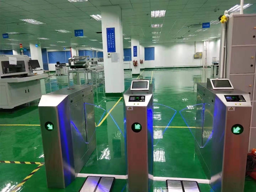 ESD指紋識別翼閘